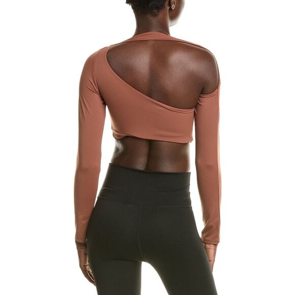 Serenette Womens Top, Brown - Picture 2 of 3